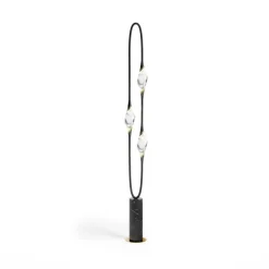 Outlet Pamono Black and Gold Il Pezzo 12 Floor Lamp by Il Pezzo Mancante