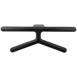 Pamono Black Ash Jeeves Wall Mounted Valet Stand by Tolila & Gilliland> Racks, Hooks & Valets