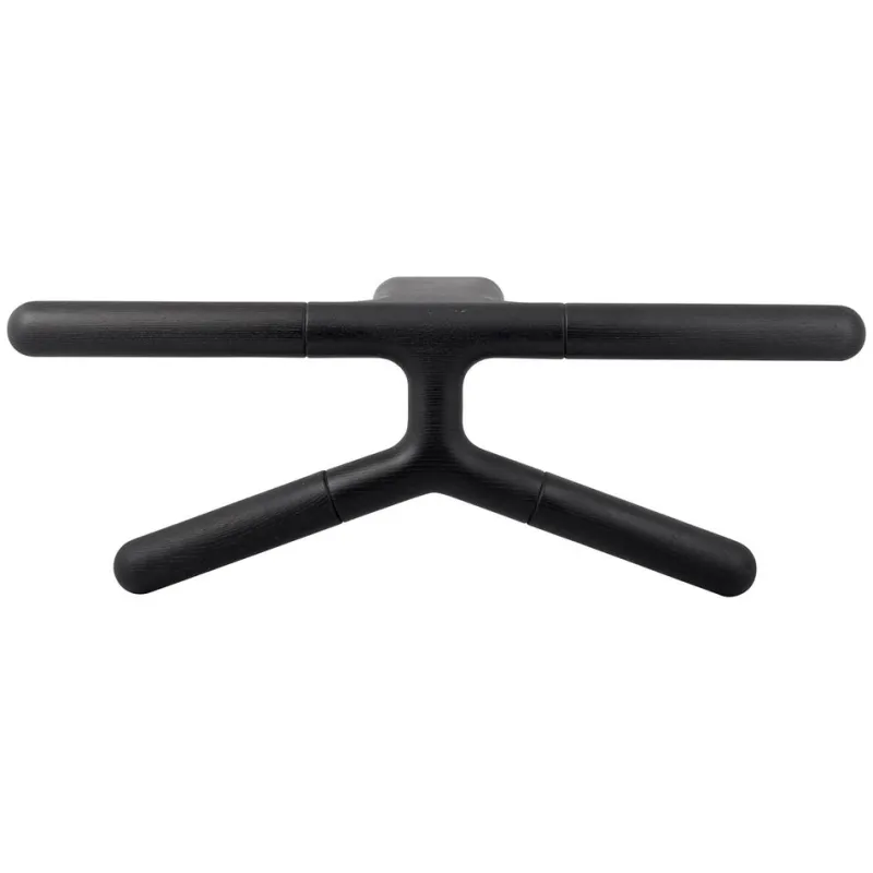 Pamono Black Ash Jeeves Wall Mounted Valet Stand by Tolila & Gilliland> Racks, Hooks & Valets