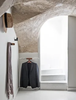 Pamono Black Ash Jeeves Wall Mounted Valet Stand by Tolila & Gilliland><noscript><img width=