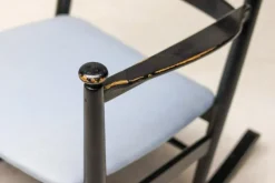Online Pamono Black Beech Rocking Chair by Niels Eilersen, Denmark, 1960s