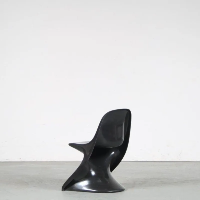 Pamono Black Casalino Children's Chair by Alexander Begge for Casala, Germany, 2000s> Children's Chairs