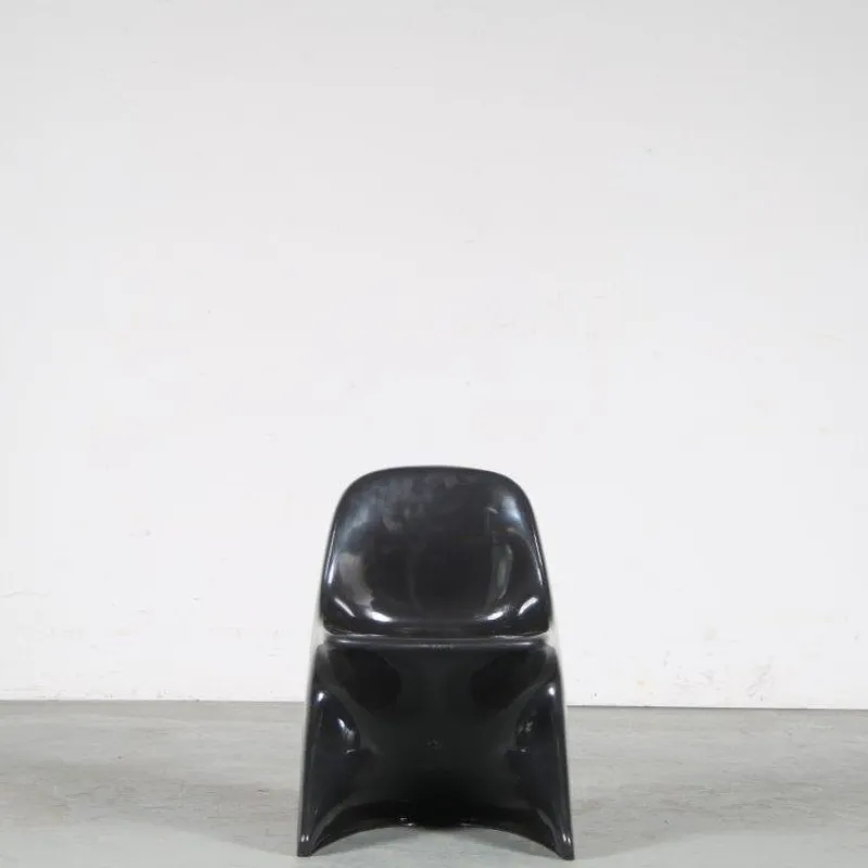 Pamono Black Casalino Children's Chair by Alexander Begge for Casala, Germany, 2000s> Children's Chairs