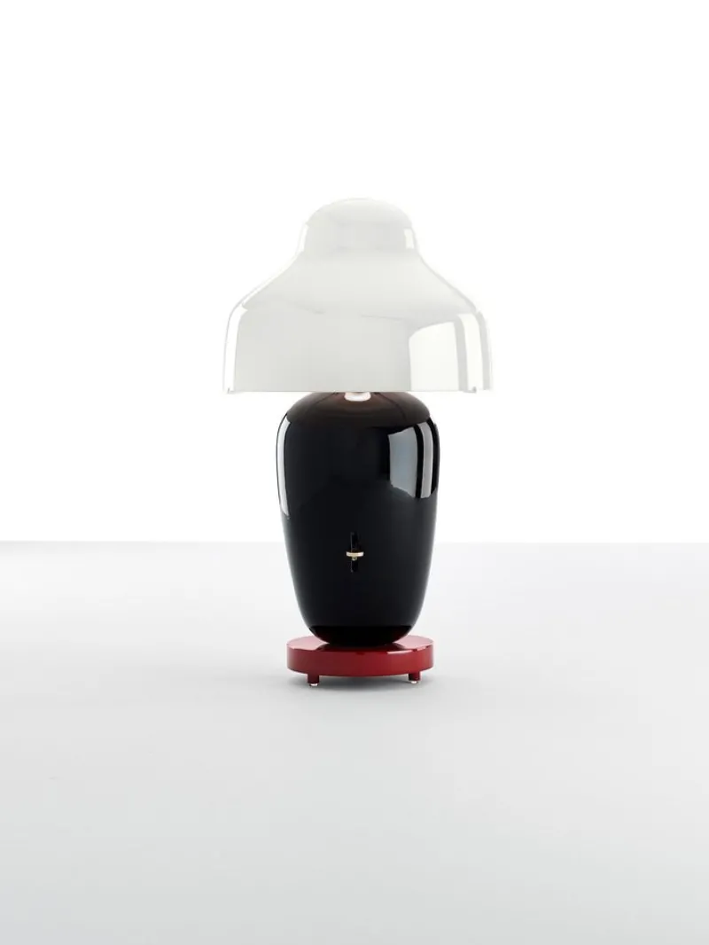 Pamono Black Chinoz Table Lamp by Parachilna> Table Lamps