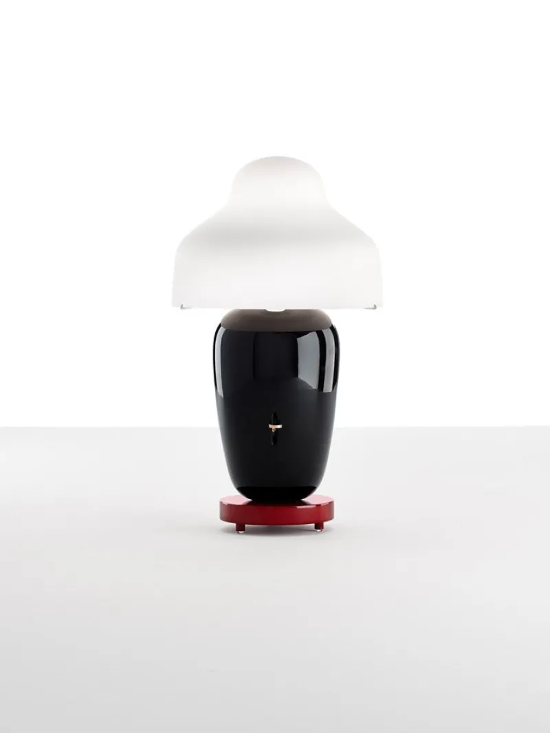 Pamono Black Chinoz Table Lamp by Parachilna> Table Lamps