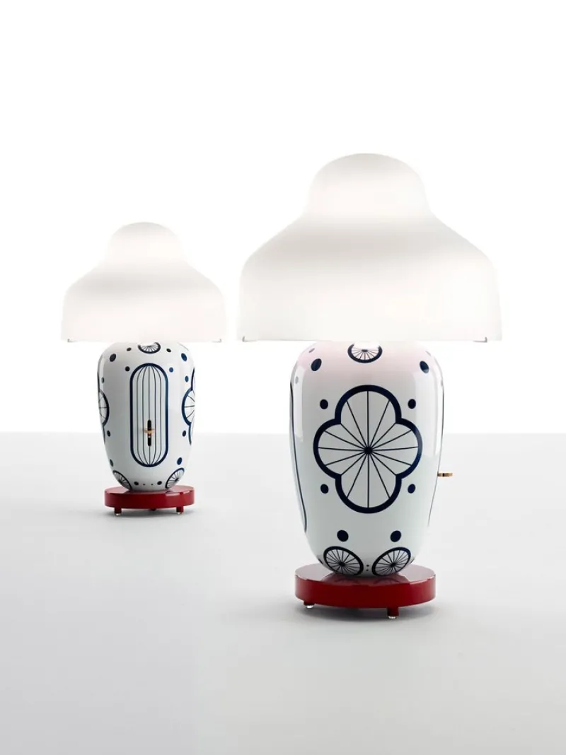 Pamono Black Chinoz Table Lamp by Parachilna> Table Lamps