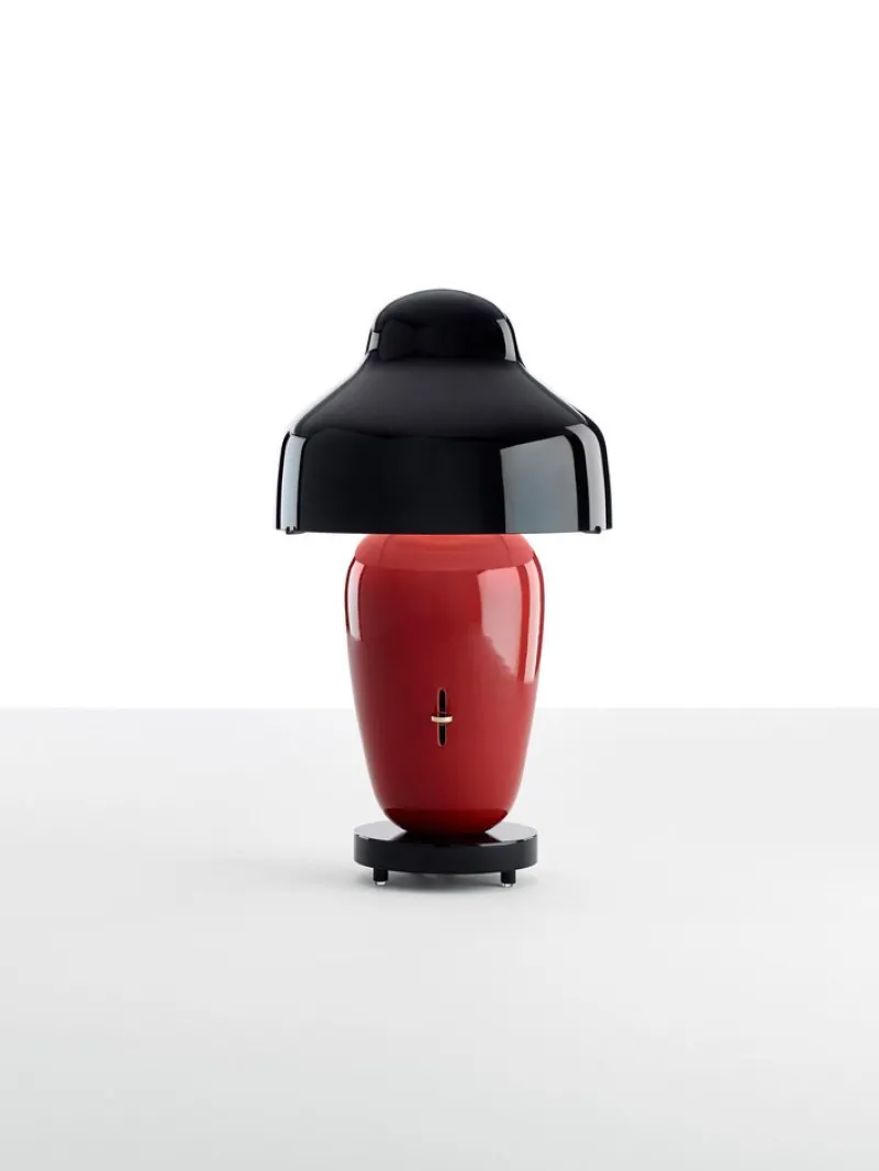 Pamono Black Chinoz Table Lamp by Parachilna> Table Lamps