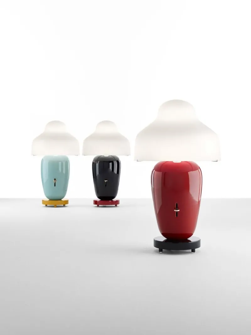 Pamono Black Chinoz Table Lamp by Parachilna> Table Lamps