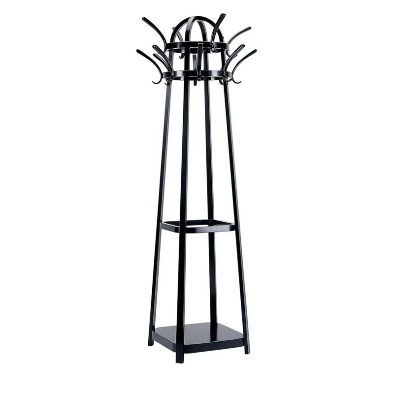 Online Pamono Black Coat Rack by Koloman Moser