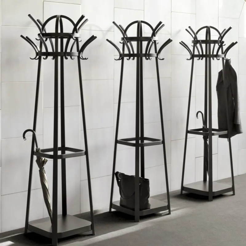 Online Pamono Black Coat Rack by Koloman Moser