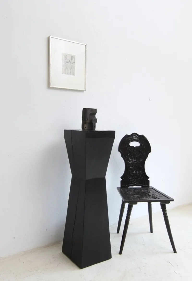 Outlet Pamono Black Gallery Ebonized Column