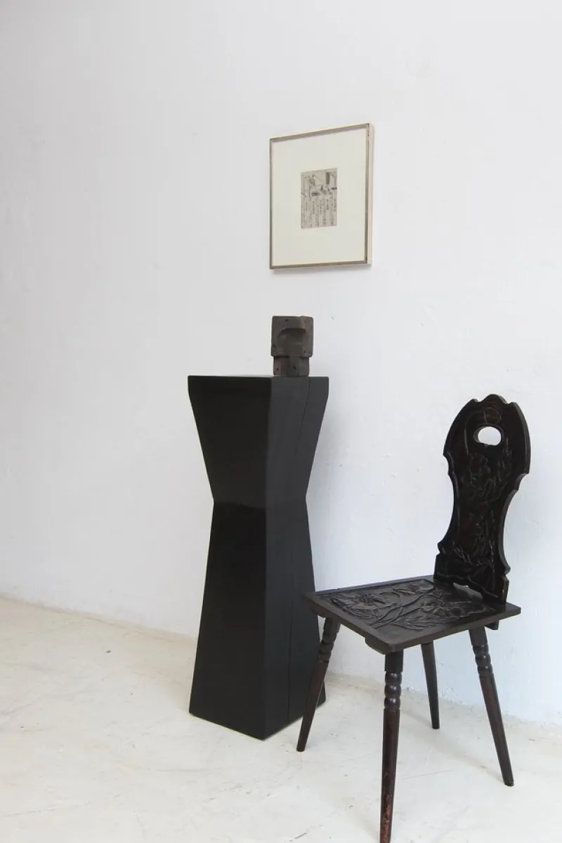 Outlet Pamono Black Gallery Ebonized Column