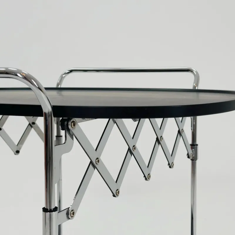 Pamono Black Gastone Dolly Trolley Bar Cart by Antonio Citterio and Oliver Low for Kartell> Serving Bar Carts & Trolleys