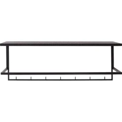 New Pamono Black Grid Coat Hanger by Kristina Dam Studio