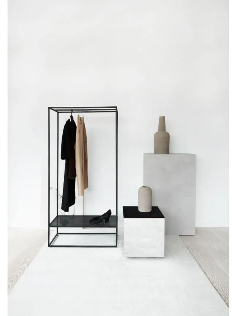 Outlet Pamono Black Grid Coat Stand by Kristina Dam Studio