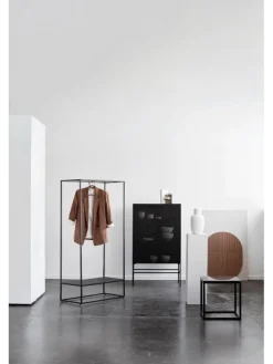 Outlet Pamono Black Grid Coat Stand by Kristina Dam Studio