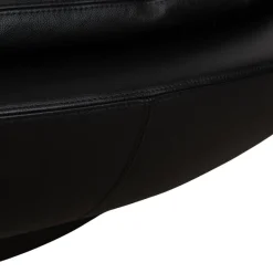 Clearance Pamono Black Leather 2-Seater Sofa by Désirée Lacoon