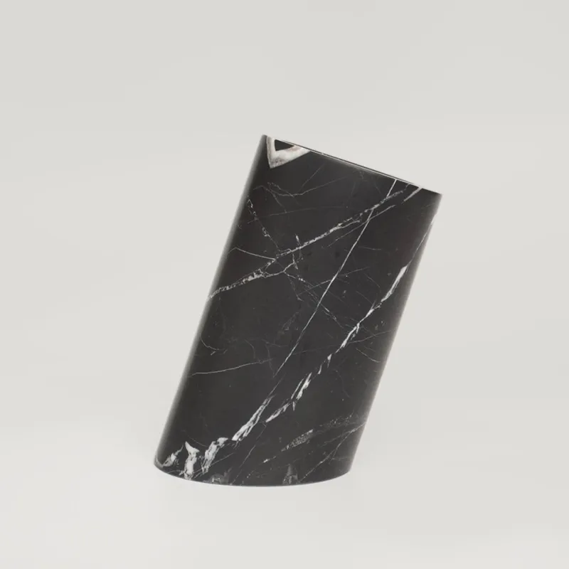 Pamono Black Marble Angled Wine Cooler from Kiwano Concept> Tabletop|Ice Buckets & Wine Coolers