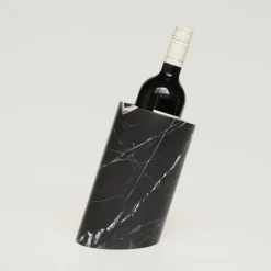 Pamono Black Marble Angled Wine Cooler from Kiwano Concept><noscript><img width=