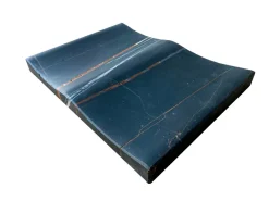 Clearance Pamono Black Marble Bamboo Tray by Joaquín Moll for Meddel