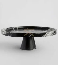 Pamono Black Marble Cake Stand from Kiwano Concept> Tabletop|Dinnerware Accessories