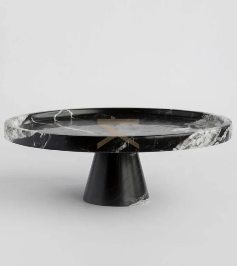 Pamono Black Marble Cake Stand from Kiwano Concept> Tabletop|Dinnerware Accessories