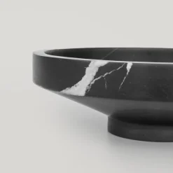 Pamono Black Marble Narrow Bowl from Kiwano Concept><noscript><img width=