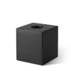 Best Pamono Black Marble Square Tissue Box by Royal Bee Design