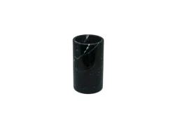 Clearance Pamono Black Marquina Marble Utensil Holder from Fiammettav Home Collection