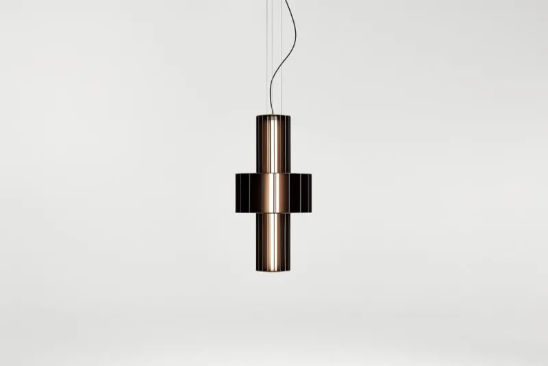 Outlet Pamono Black Matte Babel T PE Pendant Lamp by Parachilna