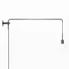 Pamono Black Minimalist Modern Oxidized Steel Potence Wall Lamp from Balance Lamp> Wall Lights & Sconces