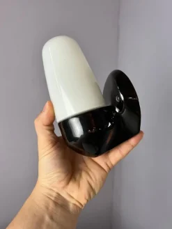 Best Pamono Black Model 6067 Wall Lamp by Wilhelm Wagenfeld for Lindner
