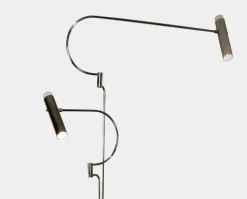 Best Pamono Black Nickel Southside Floor Lamp by Andrea Bonini