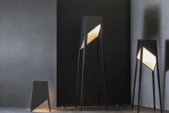 Best Pamono Black Oak Luise Little Floor Lamp by Matthias Scherzinger