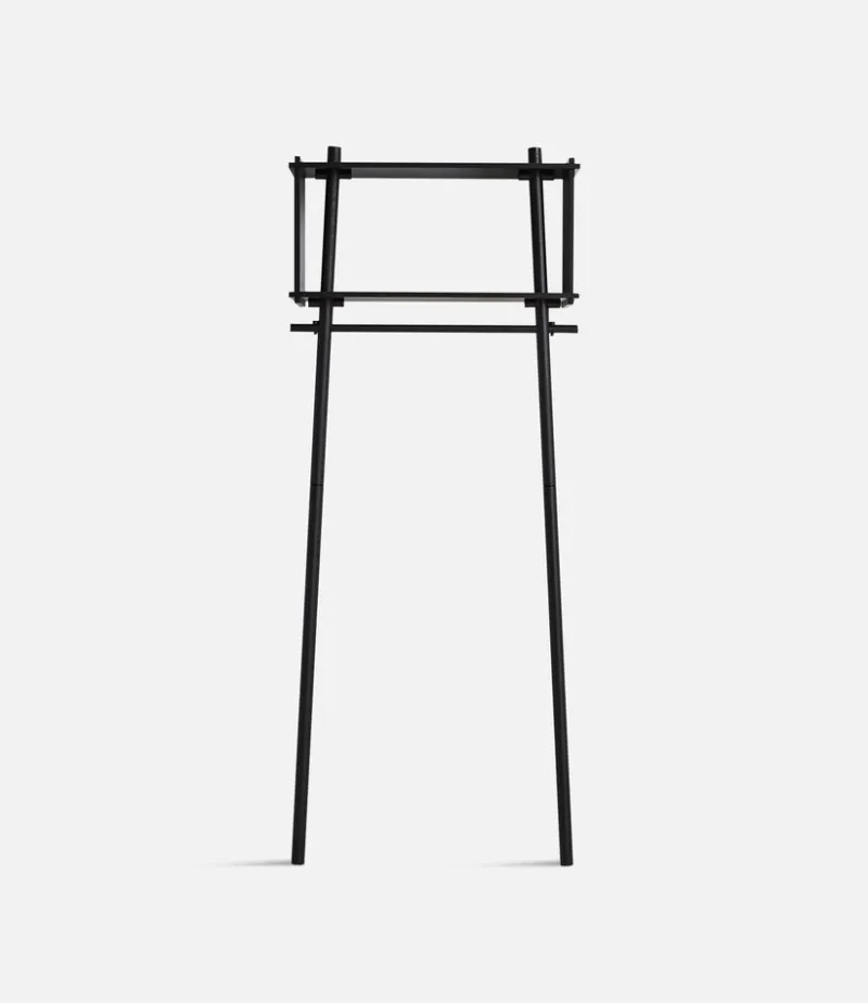 Pamono Black Oak Tojbox Small Wardrobe by Michael> Racks, Hooks & Valets