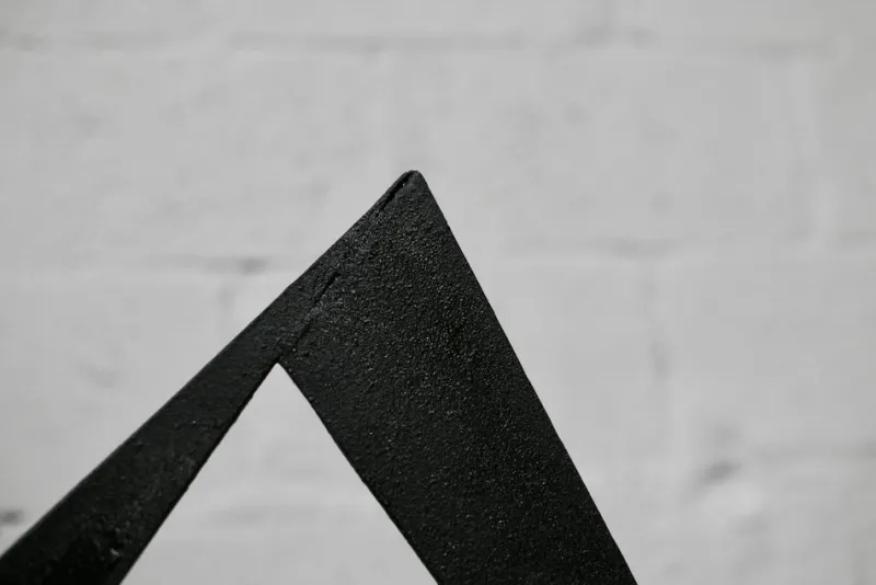 Pamono Black Sculpture, 1970s, Steel> Sculpture