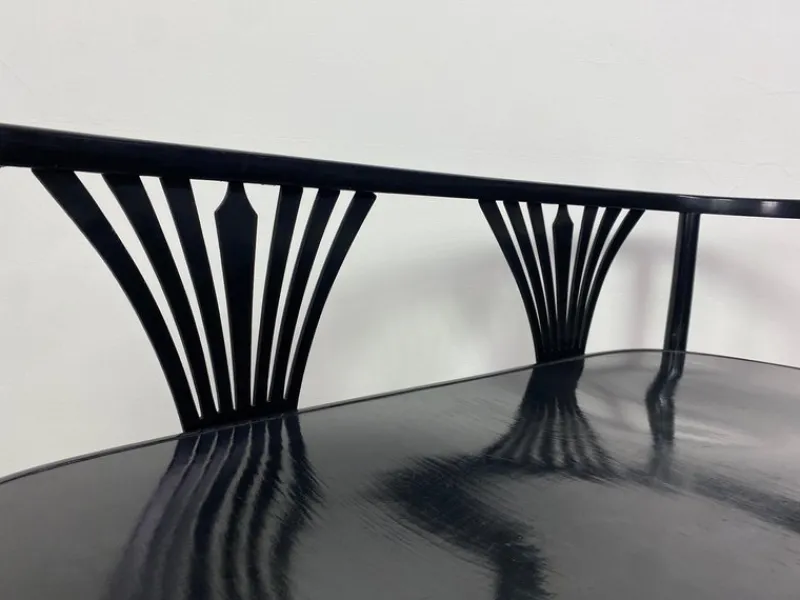 Online Pamono Black Secession Seating Group attributed to Fischel, 1890s, Set of 3