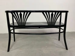 Online Pamono Black Secession Seating Group attributed to Fischel, 1890s, Set of 3