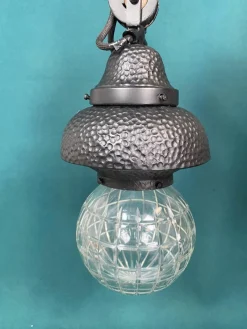 Clearance Pamono Black Secession Wall Lamp, 1890s
