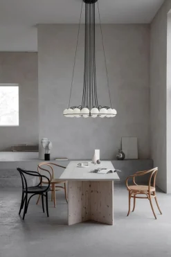 Pamono Black Structure Model 2109/24/14 Ceiling Lamp by Gino Sarfatti for Astep><noscript><img width=