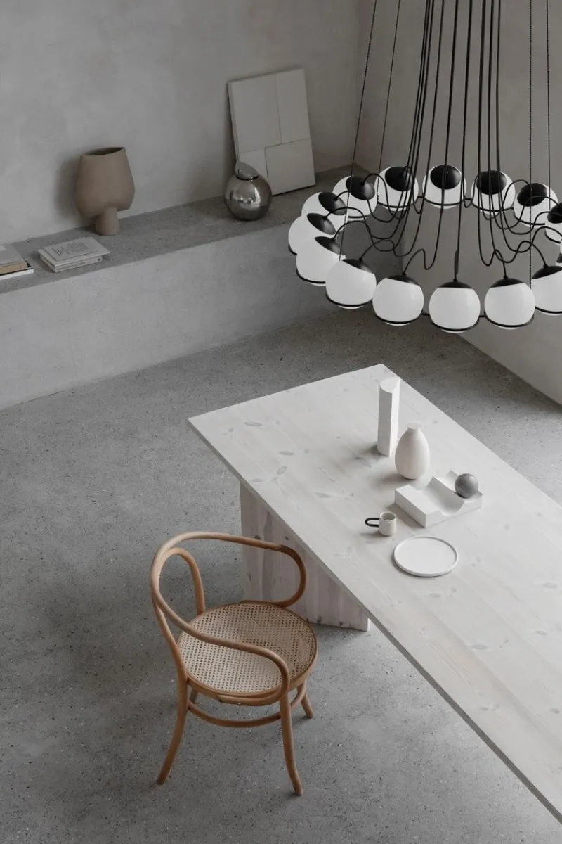 Pamono Black Structure Model 2109/24/14 Ceiling Lamp by Gino Sarfatti for Astep> Ceiling Lights