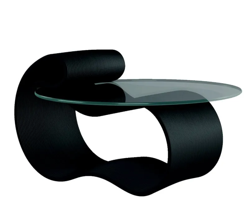 Sale Pamono Black Table by Jurij Rahimkulov