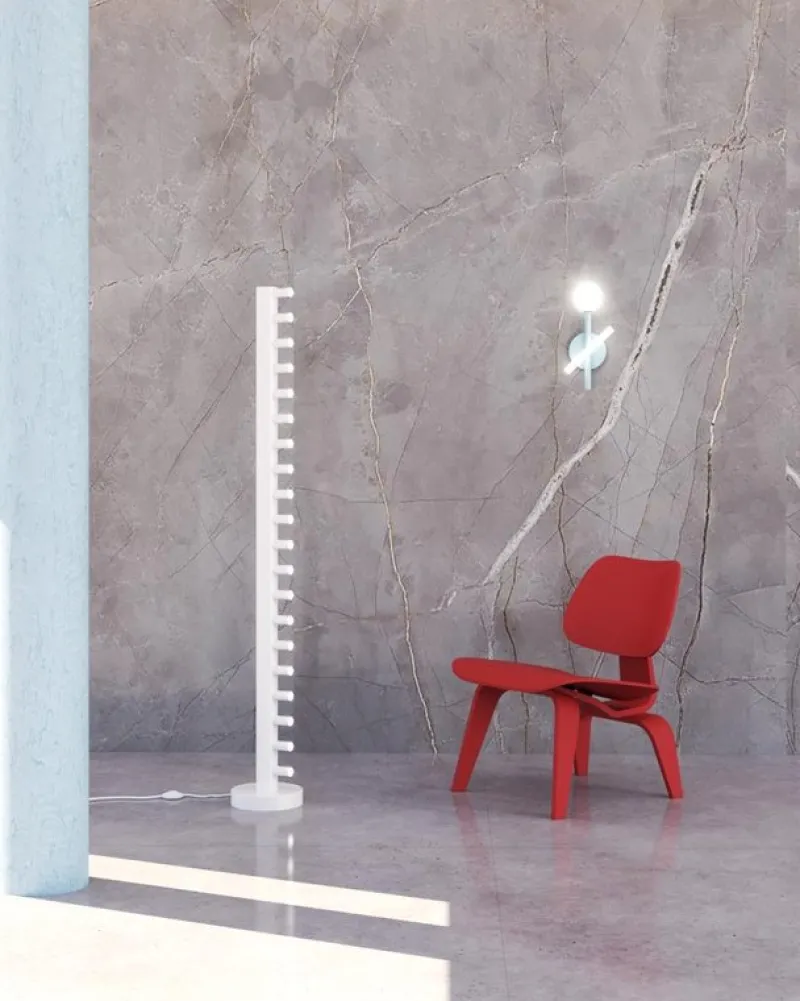 Pamono Black Tube and Globe Wall Light by Atelier Areti> Wall Lights & Sconces