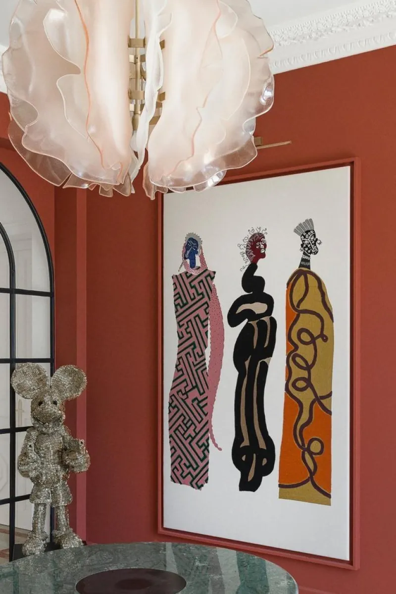 Hot Pamono Bloom Chandelier with Light Pink Glass Petals by Marie Jeunet