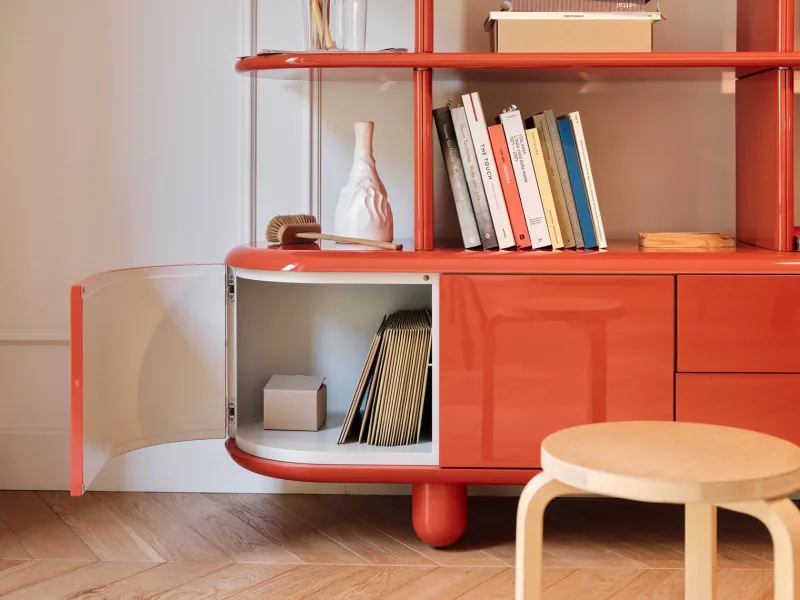 Pamono Blue 184 S Explorer Cabinet by Jaime Hayon for BD Barcelona> Storage