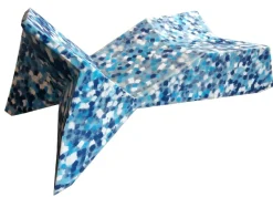 Pamono Blue Alex Chaise Longue by Alessandro Mendini for ecopixel The Exceptional><noscript><img width=