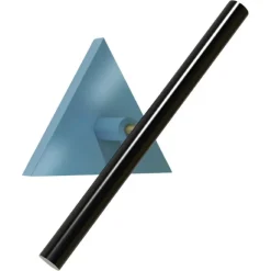 Pamono Blue and Black Tube and Triangle Wall Light by Atelier Areti> Wall Lights & Sconces
