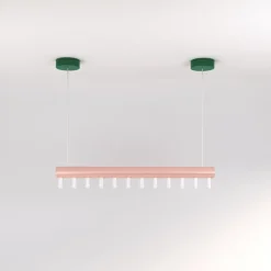Hot Pamono Blue and Yellow Array Pendant Light by Atelier Areti