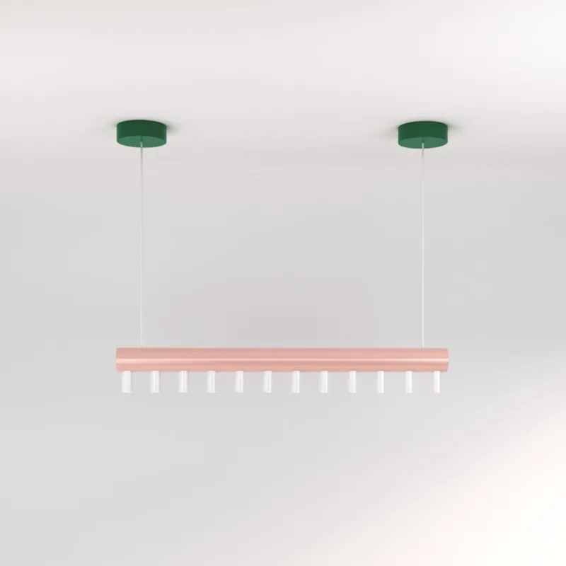 Hot Pamono Blue and Yellow Array Pendant Light by Atelier Areti