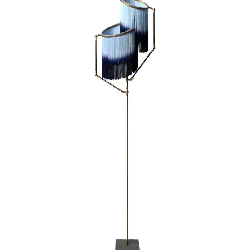 Outlet Pamono Blue Charme Floor Lamp by Sander Bottinga